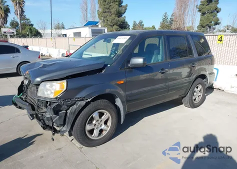 2006 Honda Pilot Ex-L z USA, uszkodzony, nr VIN 2HKYF18516H558281